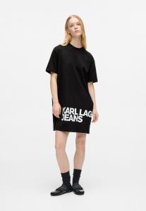 Платье Karl Lagerfeld Jeans LOGO TEE DRESS, Black