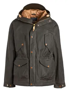 Парка на кнопках Ceccarelli, коричневый