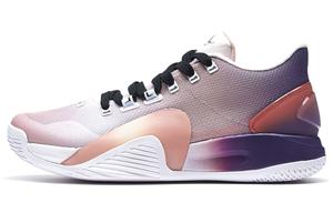 Баскетбольные кроссовки Lin Generation мужские с низким верхом светло-розовато-фиолетового цвета Xtep