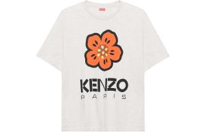 Футболка X Nigo Boke Flower, бледно-серая Kenzo, серый