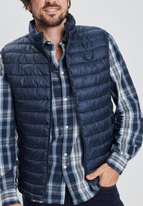 Жилет AMERICAN INSPIRATION FASHION COOL EASY SLEEVELESS STRAIGHT ZIP Creeks, цвет navy blue