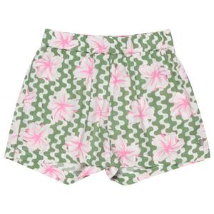 Детские шорты синего цвета с эффектом морского дна Roxy, Basil Party Waves