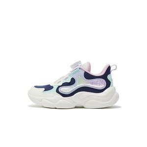 Кроссовки XTEP Kids Lifestyle Shoes PS Low-top White-purple Cyan, белый/голубой