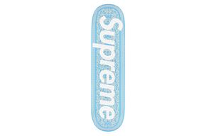 Скейтборд Supreme FW21, черный / белый