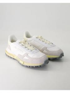 Белые низкие кеды Lacoste