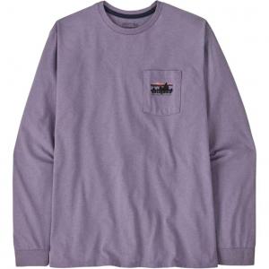 Мужская футболка Responsibili Tee Patagonia, фиолетовый/cnpl