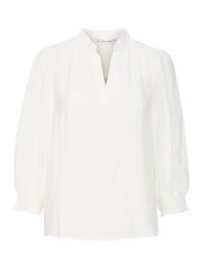 Блузка с коротким рукавом PULZ Jeans Blouse Mira, натуральный белый