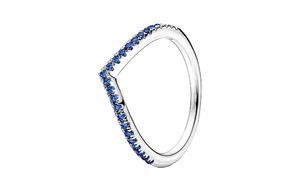 Pandora Кольцо женское синее