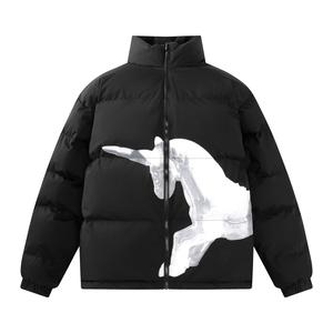 Стеганая куртка унисекс Duamin, Черный