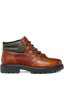 Ботинки на шнуровке Geox, коричневый