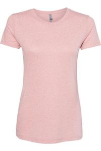 Футболка женская Next Level Triblend, цвет desert pink