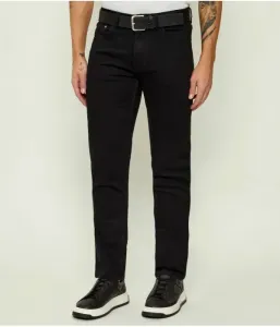 Джинсы straight fit Just Cavalli, черный