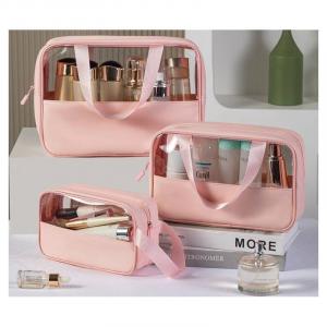 Портативная косметичка, размер M, футляр, пудрово-розовый KS89 Upominkarnia