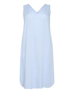 Платье KAFFE CURVE KCMille, светло-синий