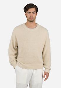 Джемпер WATON FURRY KNIT SWEATER Pegador, бежевый