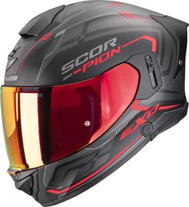 Шлем Scorpion exo-530 air slope full-face, Black/Red