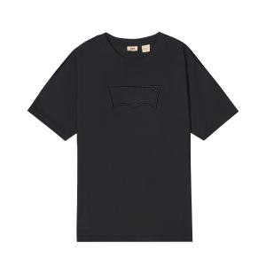 Levis Футболка Unisex Black Crew Neck