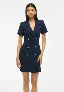 Blazer viclara kurzes tubino Vila, Navy Blazer