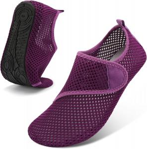 Женские и мужские водные туфли Spesoul с быстрым высыханием, пляжные и для плавания, обувь-босоножки, акваноски, наружные носки для бассейна, реки и дайвинга, пурпурный