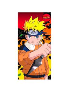 Naruto Пляжное/банное полотенце с изображением Наруто - (Д) 140 см x (Ш) 70 см, разноцветное