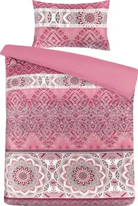 Постельное белье Alegra 100-NL розовое 240 см x 240 см / 60 см x 70 см (2 шт.) Kayoom GmbH