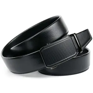 Кожаный ремень Anthoni Crown, выполненный из высококачественной гладкой кожи, черный