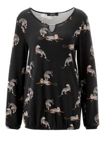 Рубашка Aniston SELECTED, черный