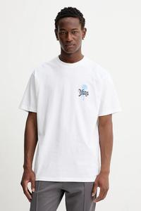 Хлопковая футболка Vans, белый