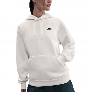 Nike Толстовки SB унисекс, холст/черный, с капюшоном, средний размер, стандартный размер