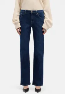 Джинсы прямого кроя calie 7 For All Mankind, Dark Blue