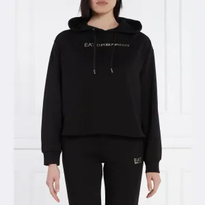 Толстовка обычного кроя Ea7, черный