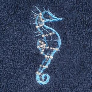 Linum Home Textiles Турецкий хлопок Sofia Набор из 2 мочалок с украшением, светло-серый