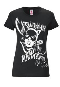 Футболка LOGOSHIRT Shirt Catwoman, черный