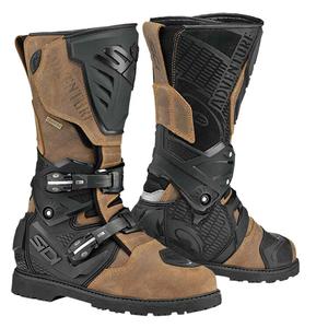 SIDI Italian adventure2 мотоциклетные всесезонные водонепроницаемые дышащие ботинки, противоударные для мотоциклистов, черный хаки, размер 46
