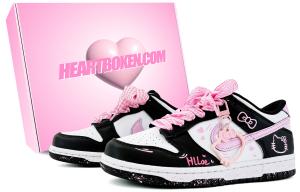 Nike Dunk Sweetheart Kitten, коробка нескользящая амортизация легкая амортизация низкие кроссовки для скейтбординга black детские