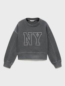 Детский свитшот NY Mango, Charcoal