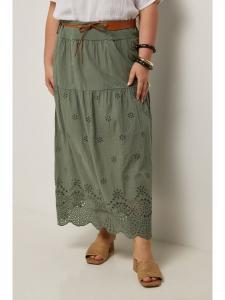 Длинная юбка Curvy Lady, хаки