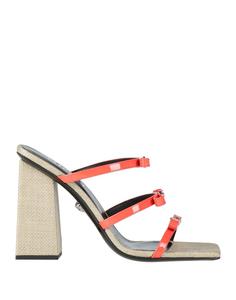 Сандалии Versace, коралловый