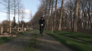 Мужская зимняя дорожная велокуртка Van Rysel с длинным рукавом EDR Endurance Series дымчато-чёрная