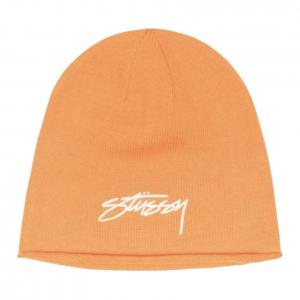 Шлем с цепочным швом и закругленными краями Stussy, оранжевый