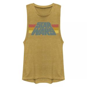 Майка с косой полоской и логотипом Star Wars для юниоров Licensed Character