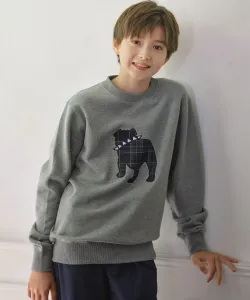 Толстовка с изображением быка сзади J.Press, цвет Gray [004]