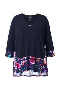 Ulla Popken Туника в цвете Marine Blue