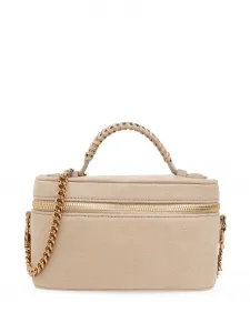 Сумка-тоут Falabella из искусственной кожи Stella Mccartney, бежевый