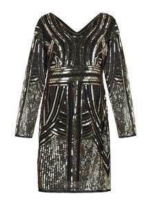 Длинное платье NAEMI, золотой