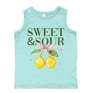 Детский топ Sweet & sour lemon The Juniper Shop, Seafoam