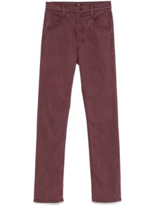 MOTHER брюки The Rocky Rider Skimp, фиолетовый