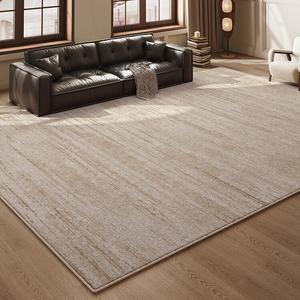 Budis Ковер 300х400 см для гостиной/спальни, премиальный, из плотного искусственного меха, цвет light clay