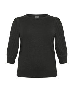 Свитер KAFFE CURVE Loni, темно-серый