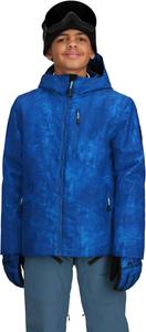 Лыжная куртка Obermeyer Boyes Gage, утепленная и водонепроницаемая для катания на лыжах и сноуборде, Blue Midnight Frost